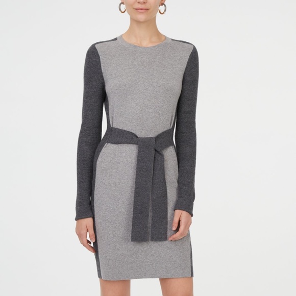Club Monaco grey XS sweater dress - Picture 2 of 2
